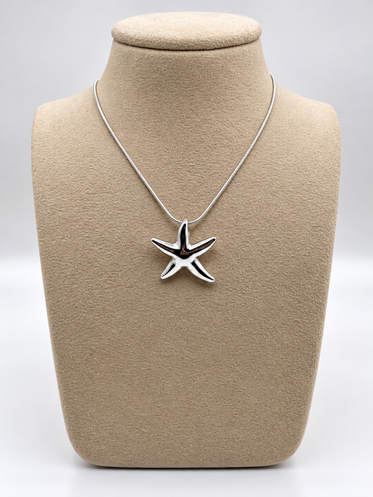Starfish Silver 950 Necklace